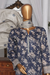 Nayab By HZ Unstitched 3 Piece Digital Printed Doriya Lawn Vol-03 Suit-NPD-02