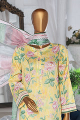 Nayab By HZ Unstitched 3 Piece Digital Printed Doriya Lawn Vol-03 Suit-NPD-05