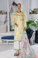 Nayab By HZ Unstitched 3 Piece Digital Printed Doriya Lawn Vol-03 Suit-NPD-05