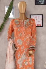 Nayab By HZ Unstitched 3 Piece Digital Printed Doriya Lawn Vol-02 Collection'2025-NPD-09