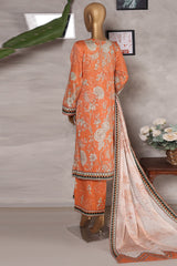Nayab By HZ Unstitched 3 Piece Digital Printed Doriya Lawn Vol-02 Suit-NPD-09