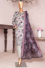 Nayab By HZ Unstitched 3 Piece Printkari Doriya Suit-NPE-01