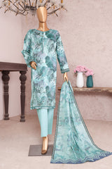 Nayab By HZ Unstitched 3 Piece Printkari Doriya Suit-NPE-04