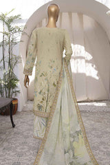 Nayab Printkari By HZ Unstitched 3 Piece Emb Lawn Vol-02 Collection-NPE-11
