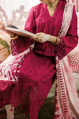 Maya by Nureh Unstitched 3 Piece Emb Lawn Suit-NS-109