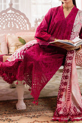 Maya by Nureh Unstitched 3 Piece Emb Lawn Suit-NS-109