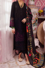 Maya by Nureh Unstitched 3 Piece Emb Lawn Suit-NS-114