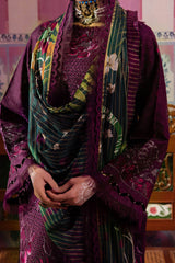 Maya by Nureh Unstitched 3 Piece Emb Lawn Suit-NS-115