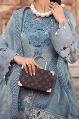 Maya By Nureh Unstitched 3 Piece Emb Swiss Voil Suit-NS-116