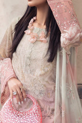 Maya By Nureh Unstitched 3 Piece Emb Swiss Voil Suit-NS-117