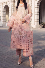 Maya By Nureh Unstitched 3 Piece Emb Swiss Voil Suit-NS-117
