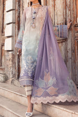 Maya By Nureh Unstitched 3 Piece Emb Swiss Voil Suit-NS-121