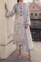 Maya By Nureh Unstitched 3 Piece Emb Swiss Voil Suit-NS-122