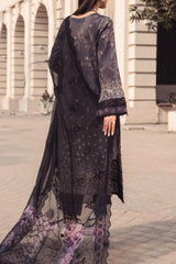 Maya By Nureh Unstitched 3 Piece Emb Swiss Voil Suit-NS-123