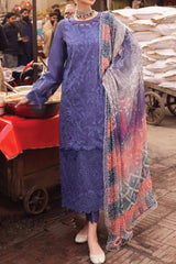 Bazar by Nureh Unstitched 3 Piece Chikankari Lawn Suit-NS-127