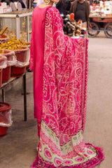 Bazar by Nureh Unstitched 3 Piece Chikankari Lawn Suit-NS-128