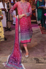 Bazar By Nureh Unstitched 3 Piece Embellishment Lawn Suit-NS-131
