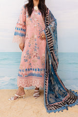 Gardenia By Nureh Unstitched 3 Piece Printed & Emb Lawn Suit-NS-132