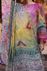 Bazar By Nureh Unstitched 3 Piece Embellishment Lawn Suit-NS-134