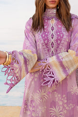 Gardenia By Nureh Unstitched 3 Piece Printed & Emb Lawn Suit-NS-134