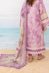 Gardenia By Nureh Unstitched 3 Piece Printed & Emb Lawn Suit-NS-134