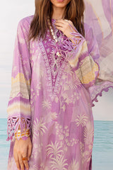 Gardenia By Nureh Unstitched 3 Piece Printed & Emb Lawn Suit-NS-134