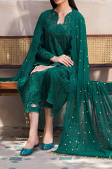 Dhoop Kinaray Bazaar Series By Nureh Unstitched 3 Piece Emb Lawn Suit-NS-135