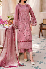 Dhoop Kinaray Bazaar Series By Nureh Unstitched 3 Piece Emb Lawn Suit-NS-136