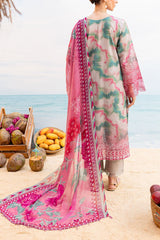 Gardenia By Nureh Unstitched 3 Piece Printed & Emb Lawn Suit-NS-137