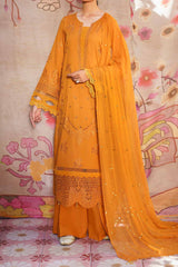 Dhoop Kinaray Bazaar Series By Nureh Unstitched 3 Piece Emb Lawn Suit-NS-138