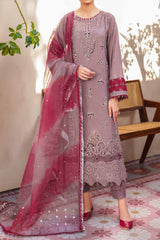 Dhoop Kinaray Bazaar Series By Nureh Unstitched 3 Piece Emb Lawn Suit-NS-139