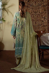 Maya By Nureh Unstitched 3 Piece Emb And Printed Swiss Lawn Suit-NS-161