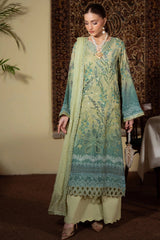 Maya By Nureh Unstitched 3 Piece Emb And Printed Swiss Lawn Suit-NS-161