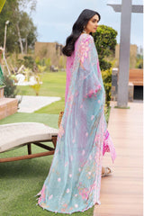 Gardenia by Nureh Unstitched Embroidered Lawn Suit-NSG-100