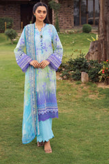 Gardenia by Nureh Unstitched Embroidered Lawn Suit-NSG-103