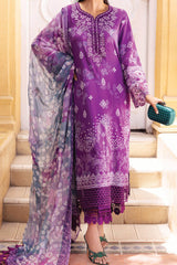 Gardenia by Nureh Unstitched 3 Piece Lawn Suit-NSG-114
