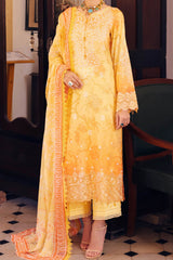Gardenia by Nureh Unstitched 3 Piece Lawn Suit-NSG-117