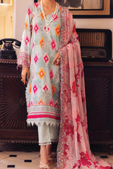 Gardenia by Nureh Unstitched 3 Piece Lawn Suit-NSG-118