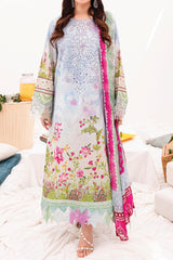 Gardenia by Nureh Unstitched 3 Piece Emb Printed Lawn Suit-NSG-141