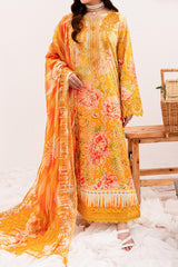 Gardenia by Nureh Unstitched 3 Piece Emb Printed Lawn Suit-NSG-143