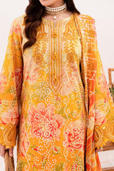 Gardenia by Nureh Unstitched 3 Piece Emb Printed Lawn Suit-NSG-143