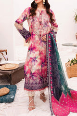 Gardenia by Nureh Unstitched 3 Piece Emb Printed Lawn Suit-NSG-146