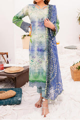 Gardenia by Nureh Unstitched 3 Piece Emb Printed Lawn Suit-NSG-147