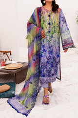 Gardenia by Nureh Unstitched 3 Piece Emb Printed Lawn Suit-NSG-148