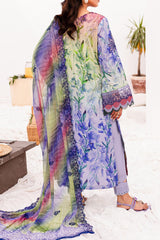 Gardenia by Nureh Unstitched 3 Piece Emb Printed Lawn Suit-NSG-148