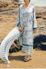 Gardenia By Nureh Unstitched 3 Piece Emb Chikankari Suit-NSG-151