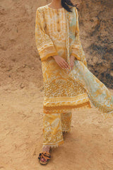 Gardenia By Nureh Unstitched 3 Piece Emb Chikankari Suit-NSG-157