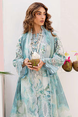 Gardenia By Nureh Unstitched 3 Piece Emb And Printed Lawn Suit-NSG-187