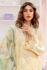 Gardenia By Nureh Unstitched 3 Piece Emb And Printed Lawn Suit-NSG-188
