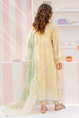 Gardenia By Nureh Unstitched 3 Piece Emb And Printed Lawn Suit-NSG-188